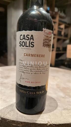 Vale do Maipo Maipo Central Casa Solis Carmenere 2022