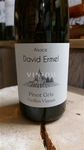 Rượu vang Blanc sec Vieilles Vignes David Ermel 2023 Pháp Alsace Vin de France