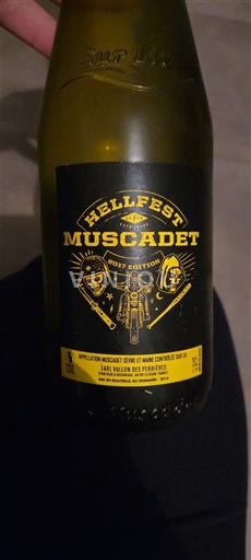 Loiren laakso Muscadet-sèvre-et-maine Earl Vieillon des Perrières Hellfest Edition 2016