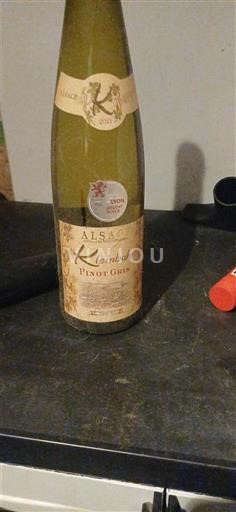 Alsace Château Kleinknecht Pinot Gris Không niên vụ