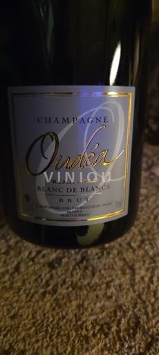 Champagne Sâm-panh Premier Cru Oudéa Premier Cru Blanc de Blancs Brut Không niên vụ