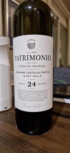 Corsica Patrimonio Domaine Castellu Piattu Vallé 2024