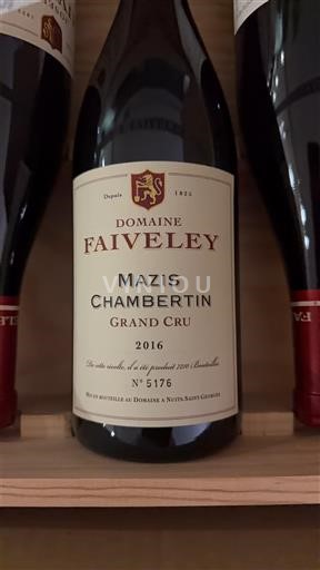 Bourgogne Mazis-chambertin Grand Cru Faiveley 2016