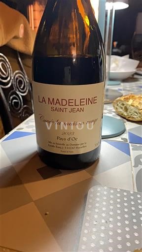 Languedoc-Roussillon Pays d'Oc La Madeleine Saint Jean la maison rouge 2023