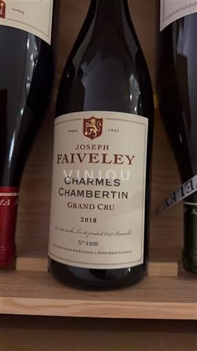 Burgundy Charmes-Chambertin Grand Cru Faiveley 2018