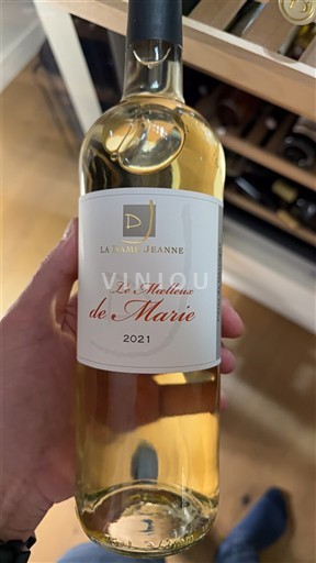Jihozápad Côtes de Gascogne La Dame Jeanne Le Moelleux de Marie 2021