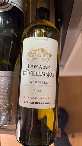Languedoc Corbières Domaine Villemajou 2022