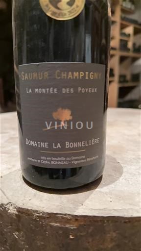 Loire Valley Saumur-Champigny Domaine La Bonnelière La Montée des Poyeux 2020