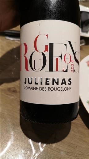 Beaujolais Juliénas Domaine S Rougelons 2024