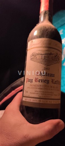 Bordeaux Ni doloceno Château Puy Henry Latour 2002