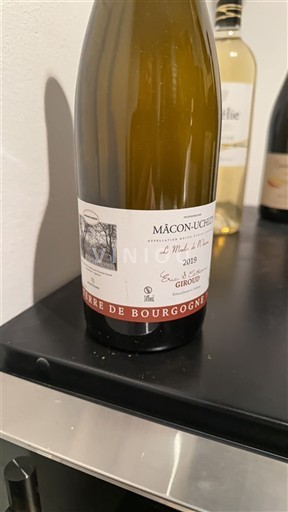 Burgundi Mâcon ja Mâcon-kylät Giroud Le Moulin à Vent 2019