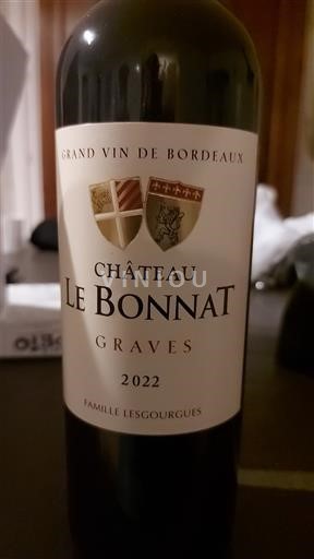 Burdeos Graves Château Le Bonnat 2022