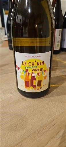 Loirevallei Domaine Cady Le Ch'nin Primeur 2025