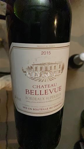 Bordeaux Bordeaux Supérieur Bellevue 2015