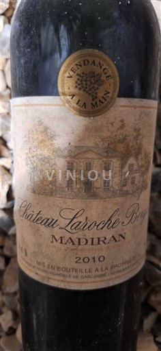 Sudoeste Madiran Château Laroche Brézat 2010