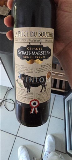 Languedoc ja Roussillon Pays d'Oc La Pièce du Boucher Prestige 2019