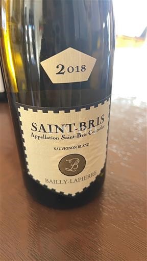 Burgundija Saint-Bris Bailly-Lapierre 2018