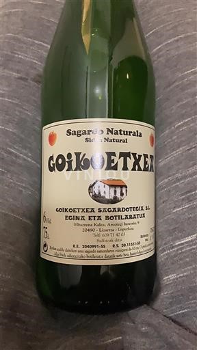 Xứ Basque Không được chỉ định Goikoetxea 2024