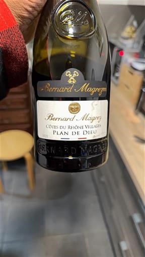 Rhône-dalen Côtes-du-Rhône-Villages Bernard Magrez Plan de Dieu Ikke årgangsbestemt