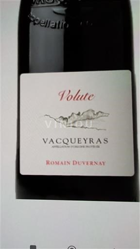Rhônedalen Vacqueyras Romain Duvernay Volute 2020