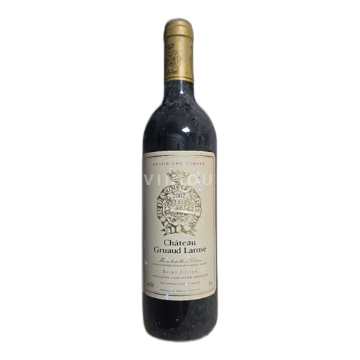 Bordeaux Saint-Julien Château Gruaud-Larose Sarget 2002