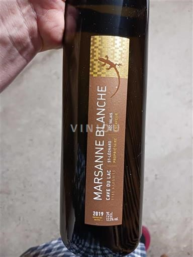 Valais Saint-Léonard Grand Cru Cave Du Lac Marsanne Blanche 2019