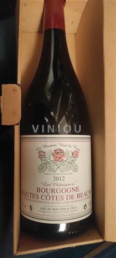 Borgonha Hautes-Côtes de Beaune Grand Cru Gilles Bouton & Fils Les Châtaigniers 2012