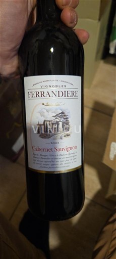 Languedoc et Roussillon Pays d'oc Vignobles Ferrandière Cabernet Sauvignon 2023