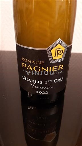 Bourgogne Chablis premier cru Premier Cru Domaine Pagnier Vaucoupin 2022