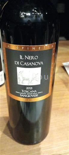 Toscane La Spinetta Il Nero di Casanova 2021