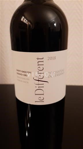 Burdeos Saint-Émilion Gran Cru Château Ferrand Le Différent 2018