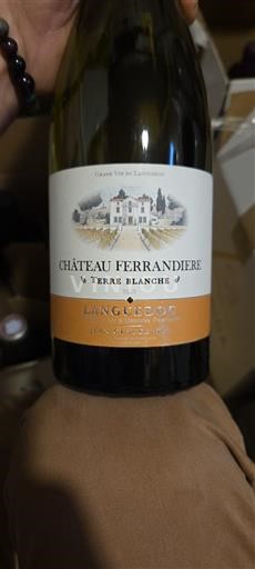 Languedoc et Roussillon Pays d'oc Château Ferrandière Terre Blanche 2023