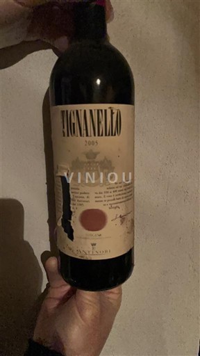 Toscana Không được chỉ định Antinori Tignanello 2005