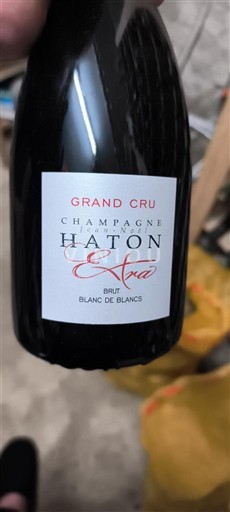 Mousserende wijnen Blanc brut Extra Haton Non millésimé Frankrijk Champagne AOC Grand Cru