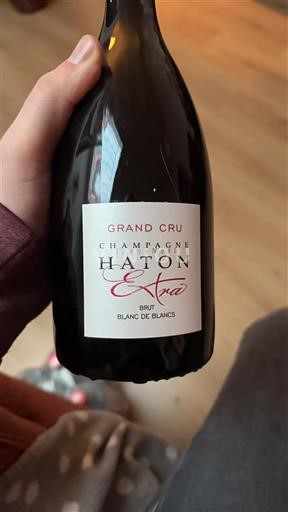 Champagne Grand Cru Haton Extra Icke årgångsbetecknad