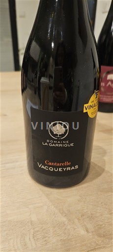 Rhône-dalen Vacqueyras Domaine La Garrigue Cantarelle 2023