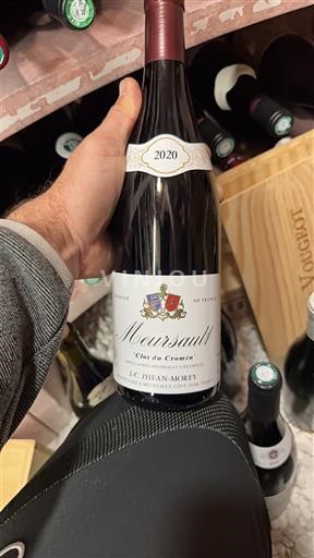 Bourgogne Meursault J.C. Jhean-Morey Clos du Cromin 2020