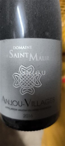 Loire Valley Anjou Villages Domaine Saint Maur 2016