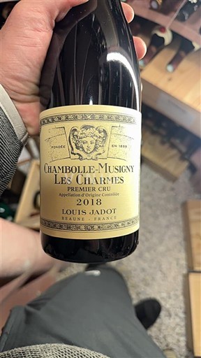 Bourgondië Chambolle-Musigny Premier Cru Louis Jadot Les Charmes 2018