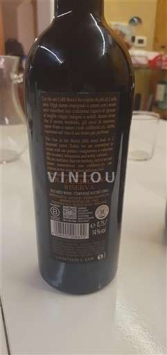 Veneto Colli Berici Casa defra Rosso riserva 2021