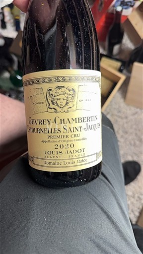 Borgogna Gevrey-Chambertin Premier Cru Louis Jadot Estournelles Saint-Jacques 2020