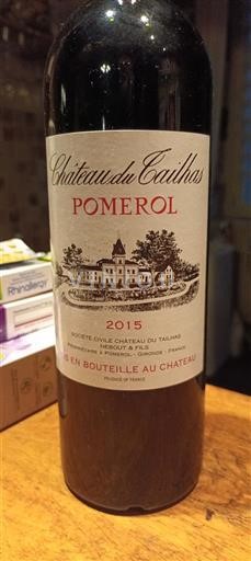 Bordeaux Pomerol Château Tailhas, Pomerol rouge 2015