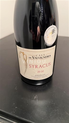 Alps and Rhodanian Region Coteaux de l'Ardèche Cave de Valvignères Syracus 2020