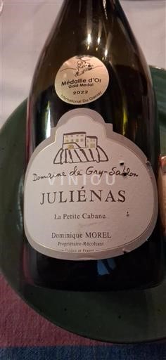 Beaujolais Juliénas Domaine Gry-Sablon La Petite Cabane 2022