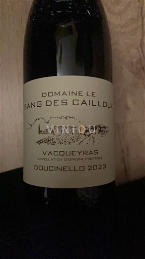 Rhônedalen Vacqueyras Domaine Le Sang des Cailloux Doucineillo 2023