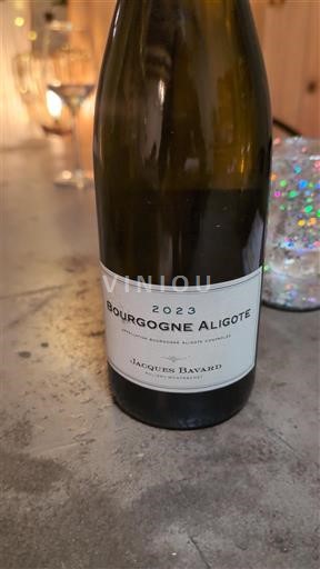 Bourgogne Bourgogne Aligoté Jacques Bavard 2023