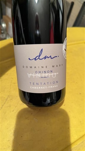 Valle del Loira Chinon Domaine Mary Tentation 2022