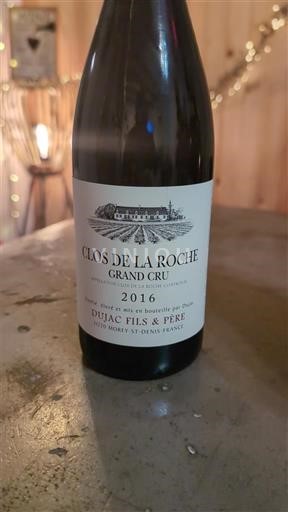Borgoña Clos-de-la-roche Grand Cru Dujac Fils & Père 2016