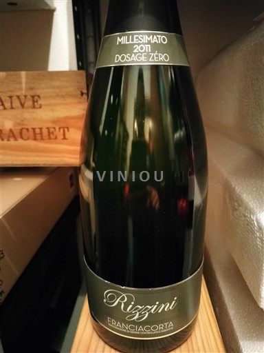 Rượu vang sủi bọt Blanc brut-nature Dosage Zéro Rizzini 2011 Ý Lombardy Franciacorta DOC