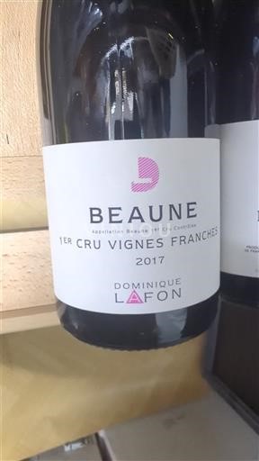 Burgundi Beaune Premier Cru Dominique Lafon 1er Cru Vignes Franches 2017